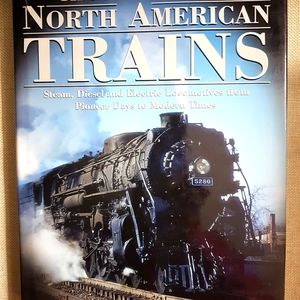 Hardcover North America Trains, nice!